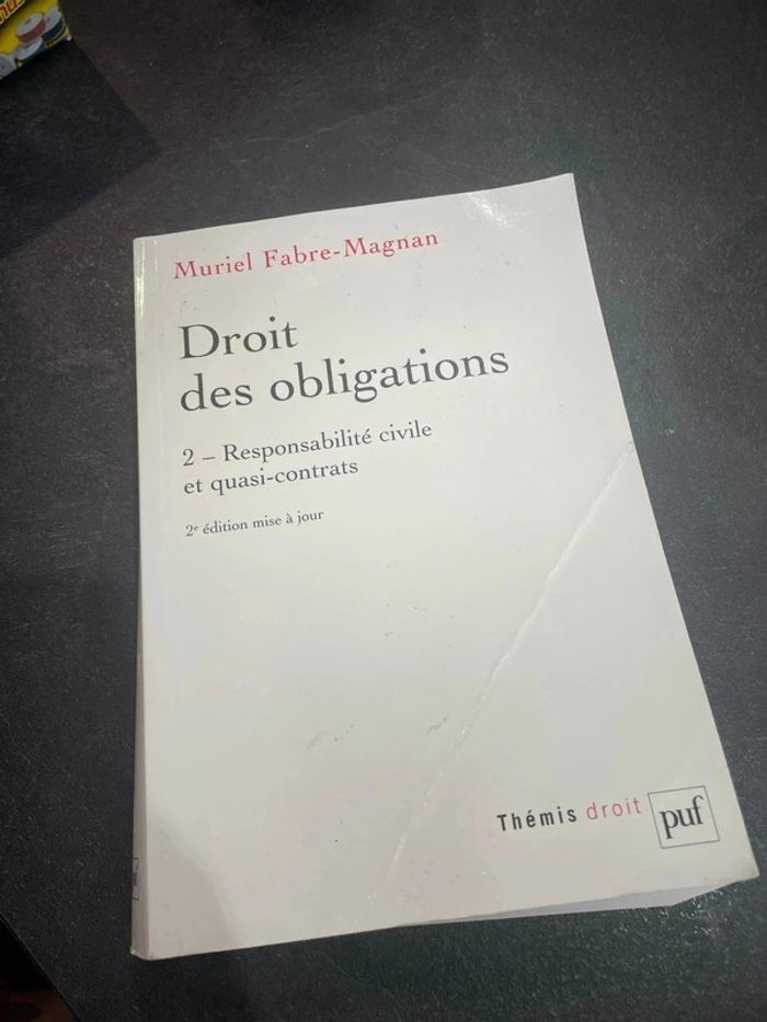 Droit des obligations