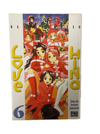 Livre Manga Love Hina N•6