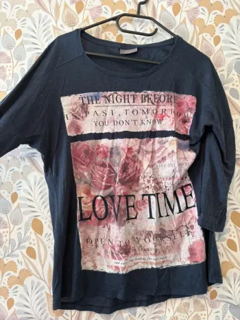 T-shirt manches 3/4