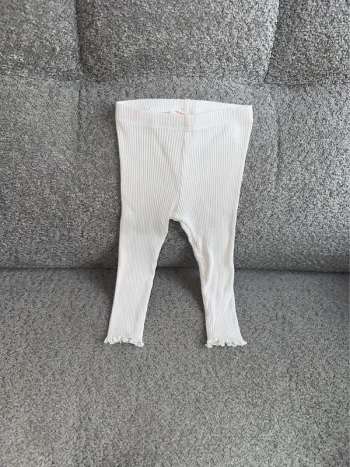 Legging blanc effet côtelé Du Pareil Au Même