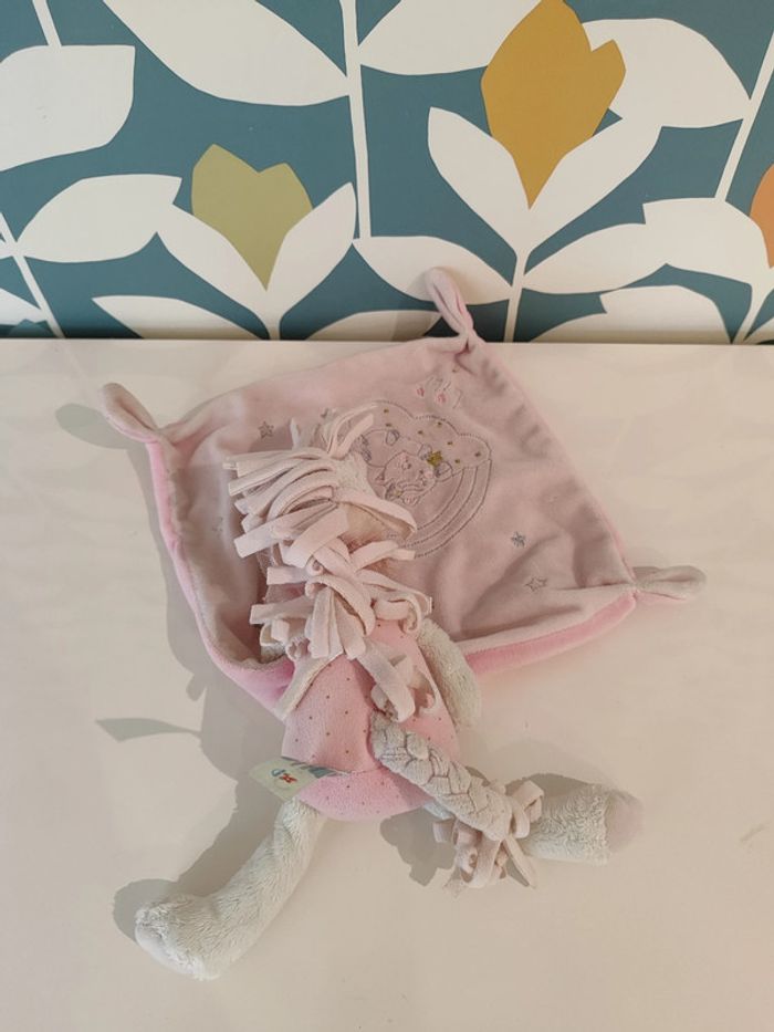 Doudou plat licorne Simba toys kiabi nicotoy - photo numéro 3