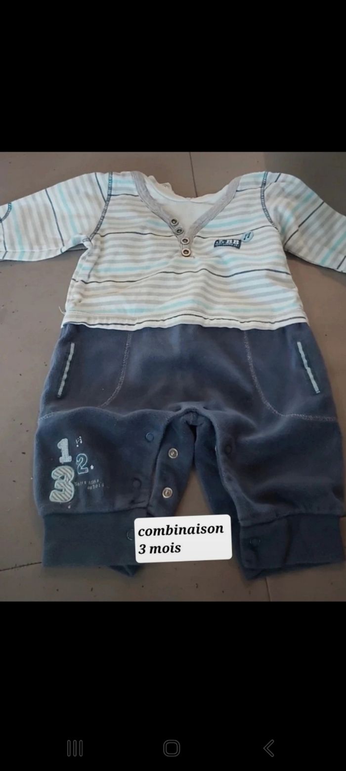 Combinaison 3 mois