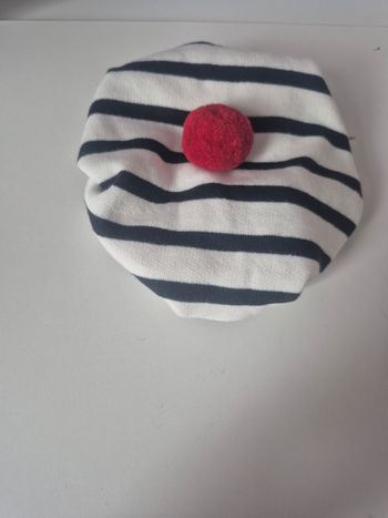 Béret bébé marin