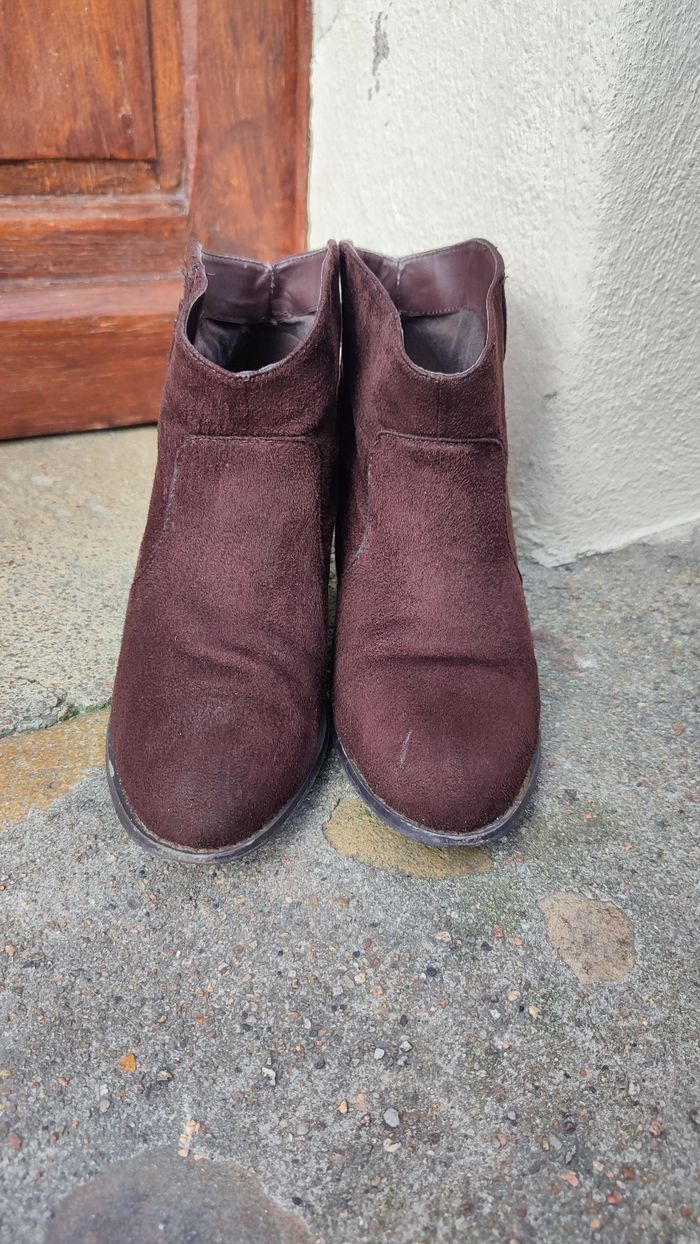 Bottines marron La Redoute 38 - photo numéro 9