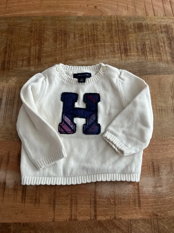 Pull/Sweat Tommy Hilfiger 12M - photo numéro 3