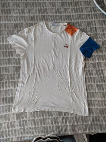 Tee-shirt manches courtes rétro vintage le coq sportif taille 38