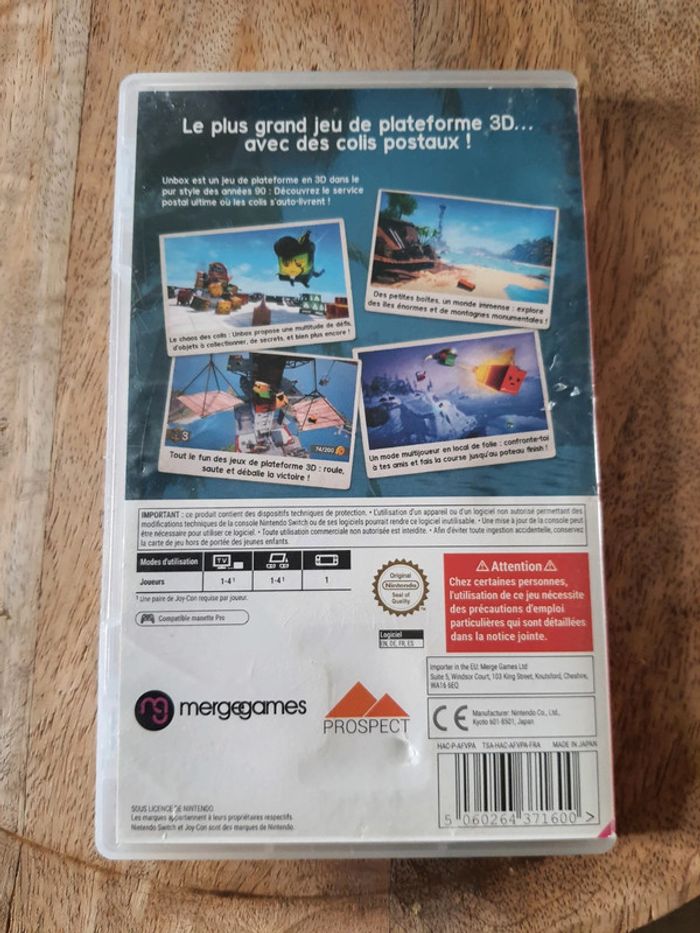 Jeu switch Unbox - photo numéro 2