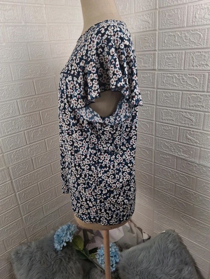 Blouse fluide fleurie – Taille 46/48 - photo numéro 4