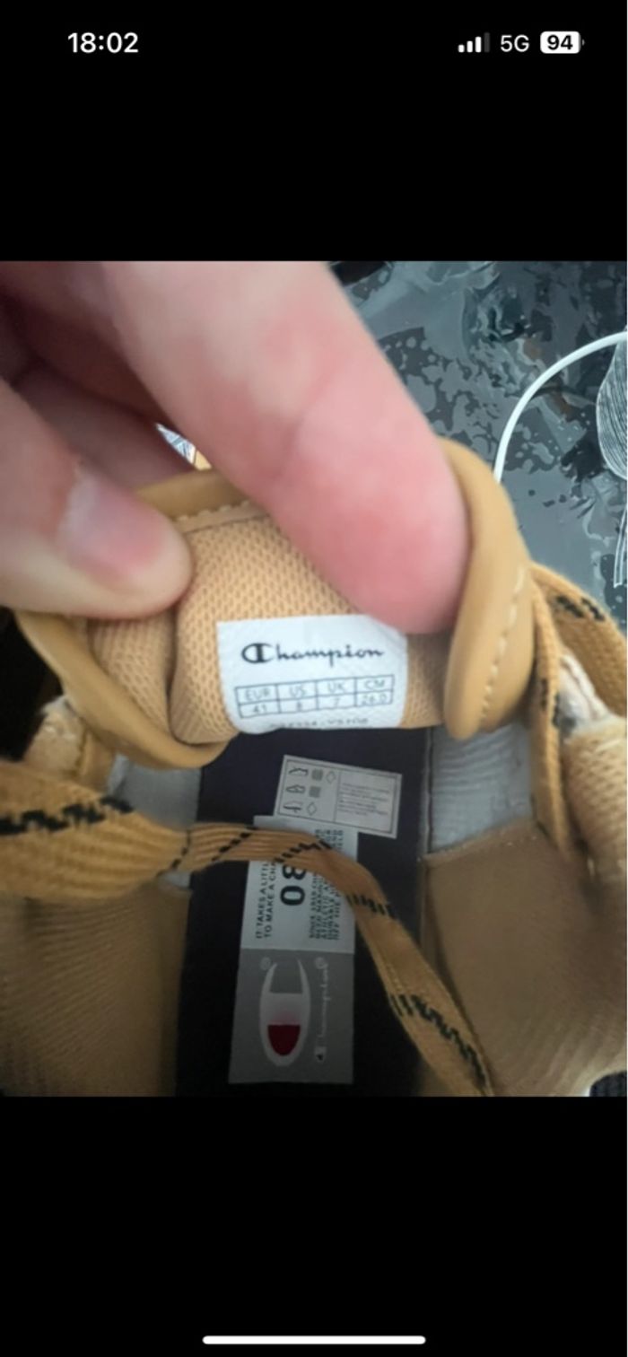 Baskets champion homme - photo numéro 4