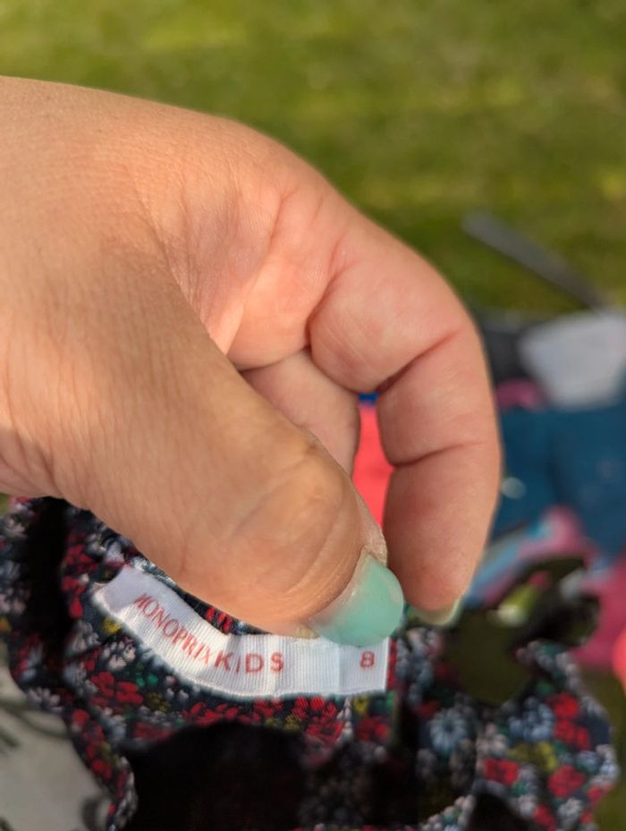 Jupe légère fleurie taille 8 ans Monoprix kids - photo numéro 3