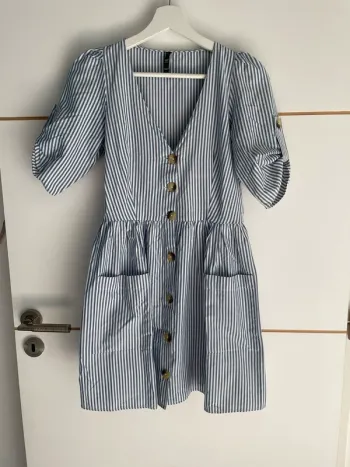Robe à rayures XS Zara
