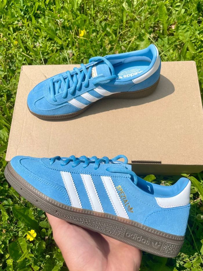 Adidas handball spezial blue cream