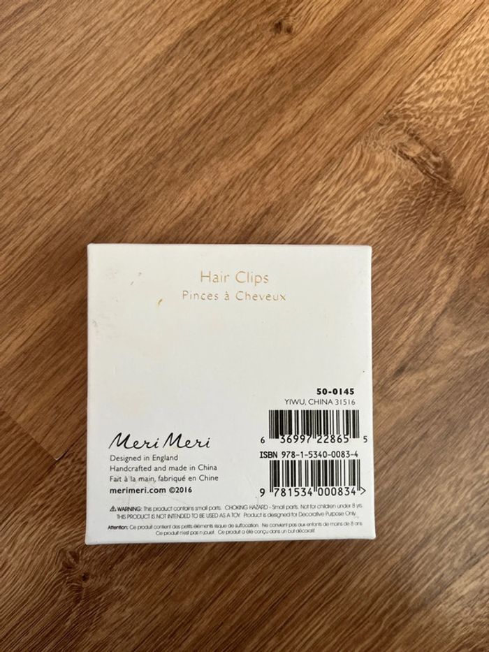 Lot de 2 barrettes épingles à cheveux étoiles - photo numéro 4