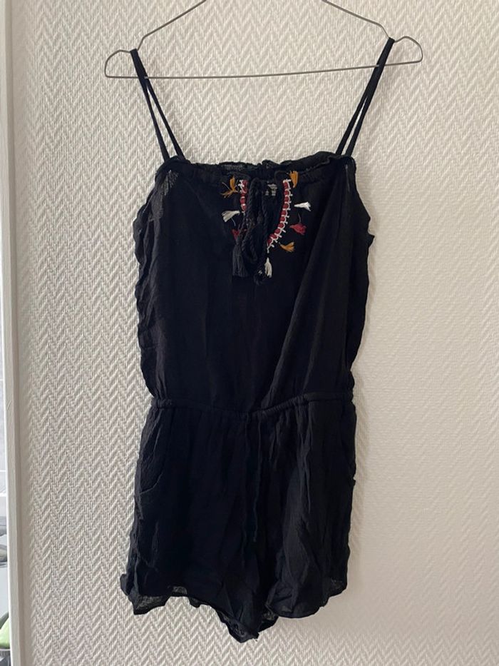 Combi short à bretelle Pimkie noir XS