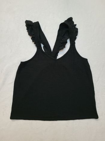 Débardeur noir Camaïeu Très bon état (L)