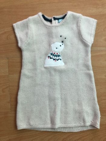 Robe fille  obaibi  9 mois ( neuve )