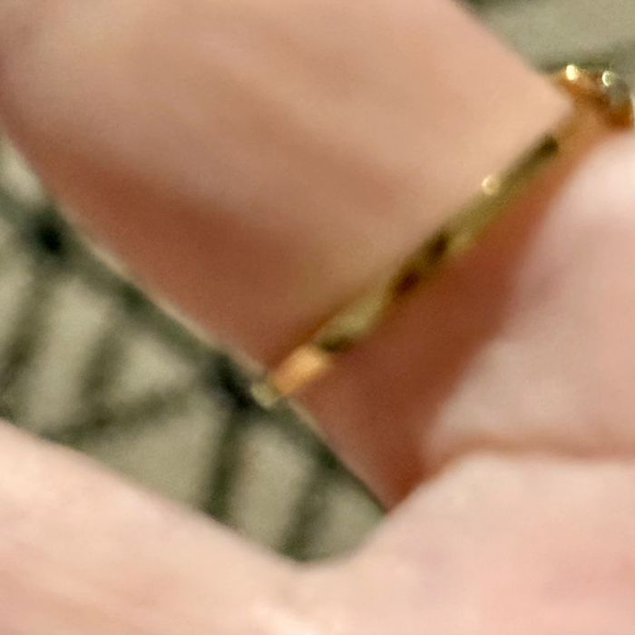 Bague réglable cd acier inoxydable et nacre mile Mila - photo numéro 5