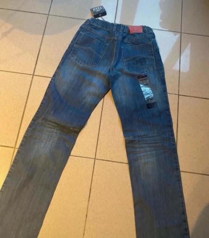 Jean Status Team taille 12 ans Neuf Taille réglable - photo numéro 4