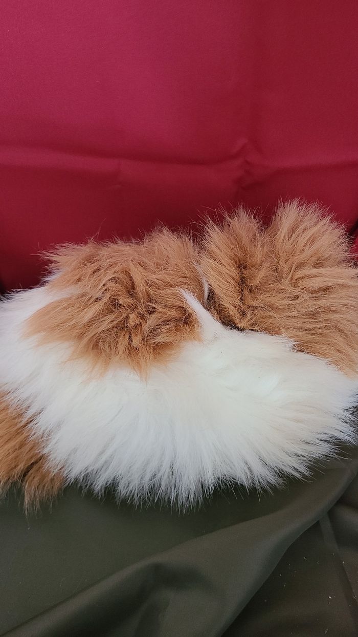 peluche chat angora et sa pelote de laine - photo numéro 7