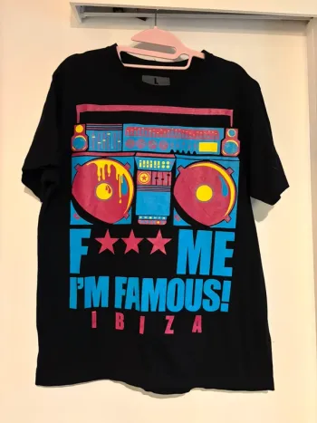 Joli tee shirt Ibiza thème radio taille L - 40
