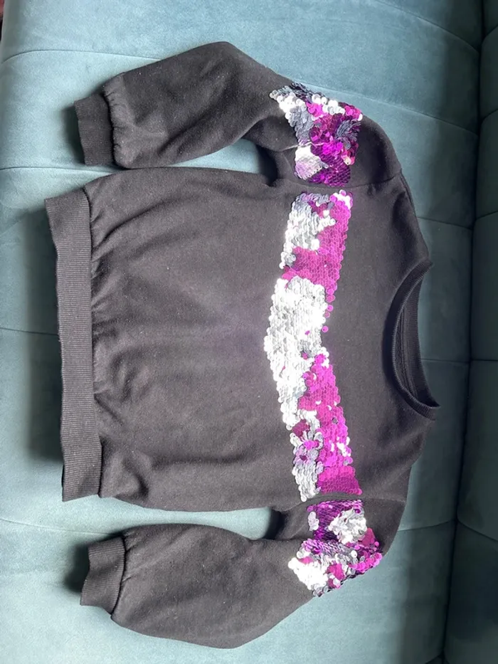 Pull kiabi 8 ans sequins
