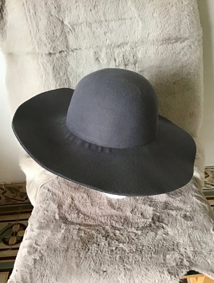 Chapeau gris taille unique (0224) - photo numéro 3