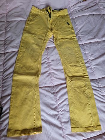 pantalon jaune tao 12ans (5e)