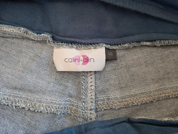 Short en jean de maternité Calin Kalin 40 - photo numéro 6