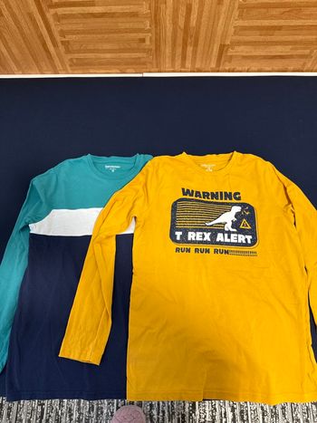 Lots de 2 t-shirts manche longue