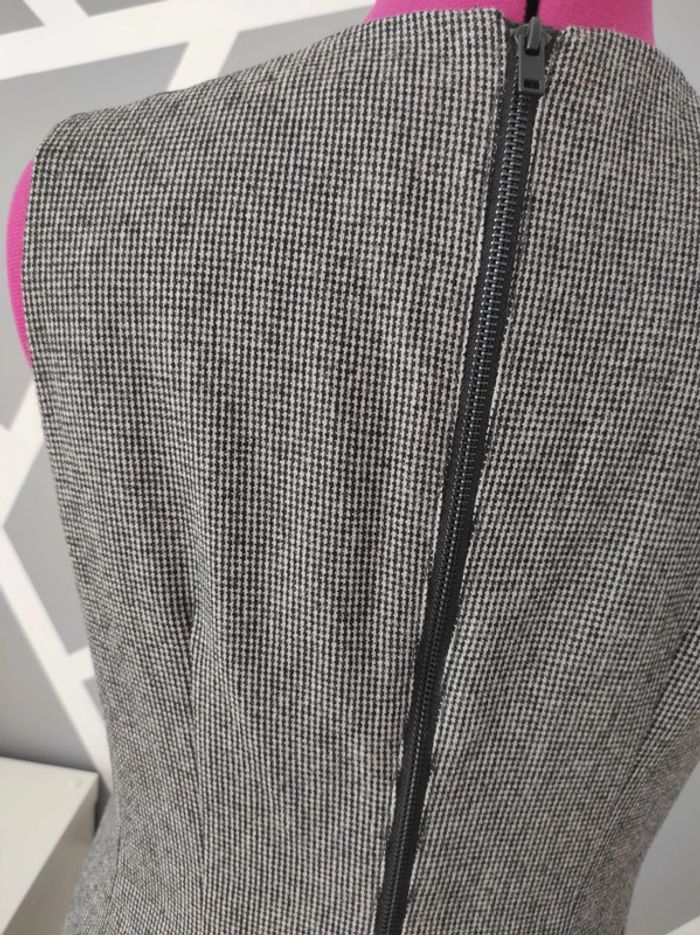 Robe esprit tweed t42 comme neuf - photo numéro 3