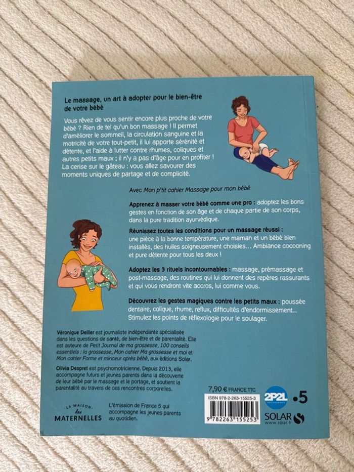 Mon p’tit cahier massage pour bébé - photo numéro 2