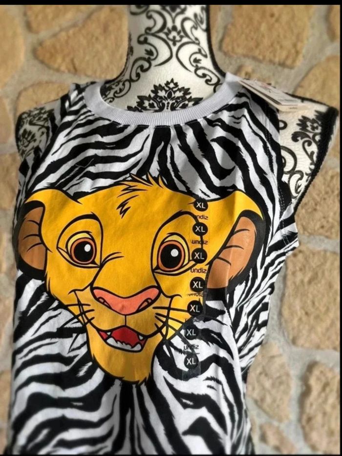 Top Simba XL – Style Zébré Disney Vintage | undiz - photo numéro 3