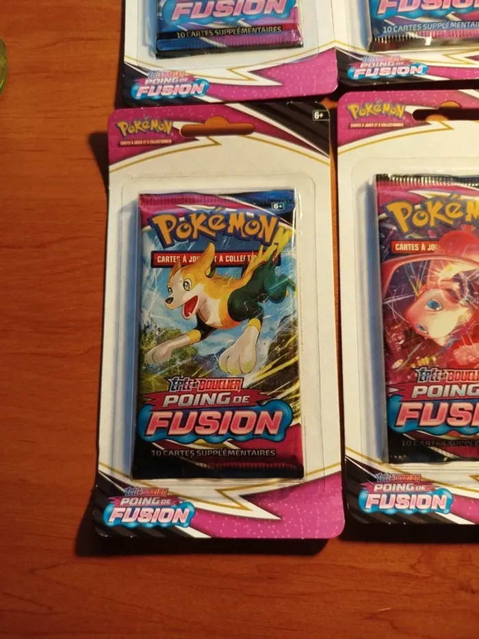 Artset de 4 boosters poing de fusion sous blister en français - photo numéro 5