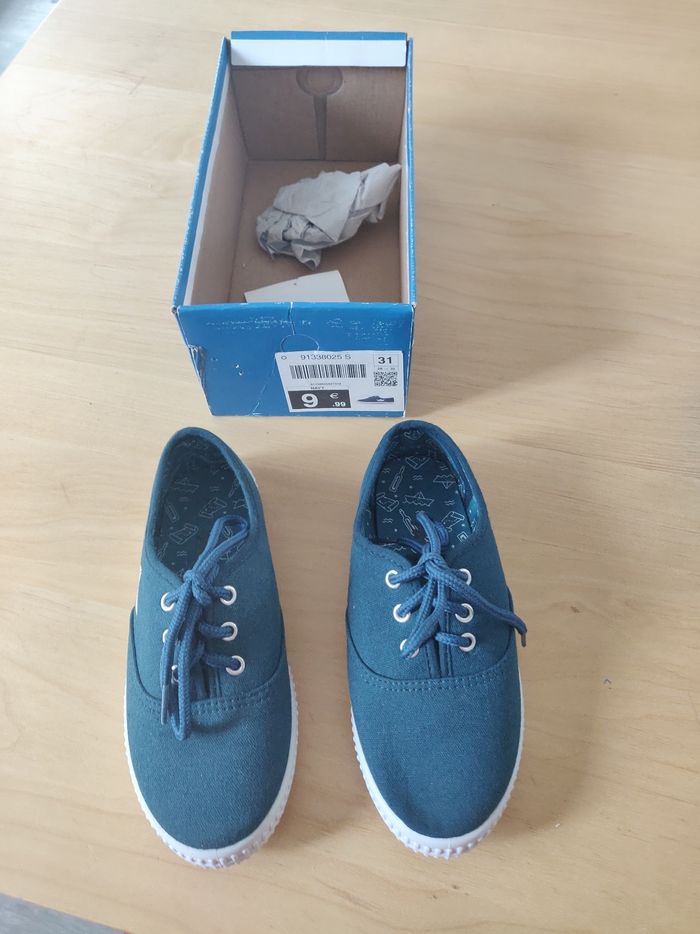 Baskets toile taille 31 neuve - photo numéro 6