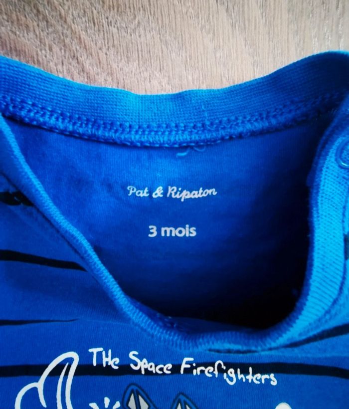 T-shirt à manches longues bébé garçon 3 mois comme neuf - photo numéro 3