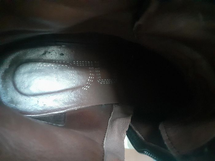 Bottines cuir noires 40 - photo numéro 5