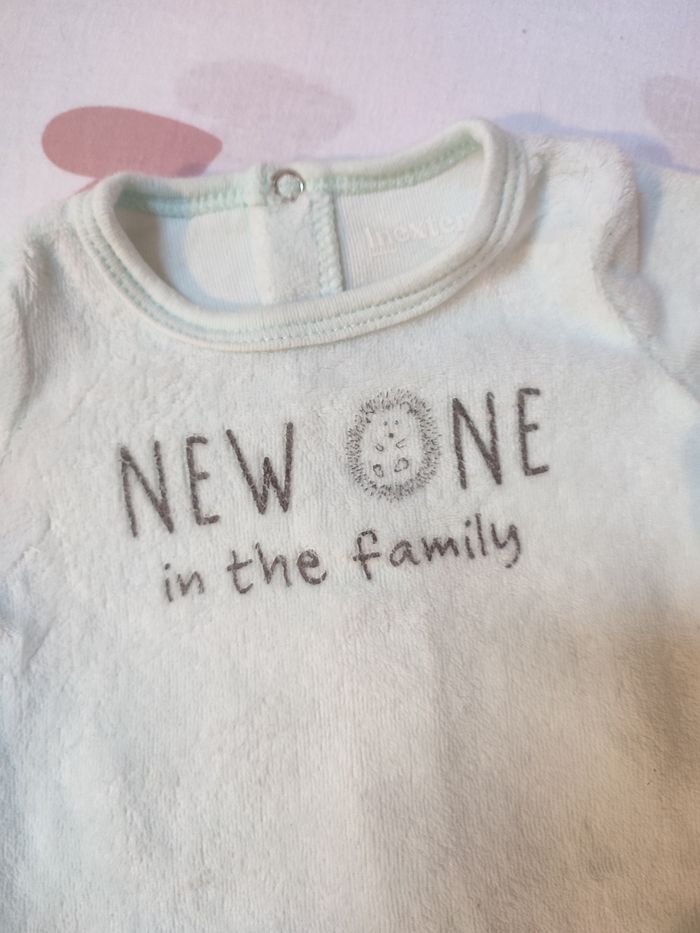 Pyjama une pièce bébé mixte - 1 mois - Très bon état - In Extenso - photo numéro 3
