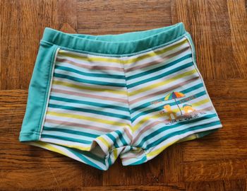 Slip boxer de bain 18 mois