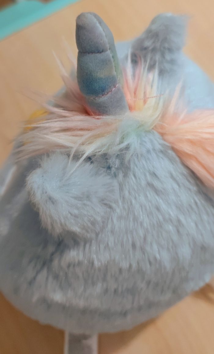 Peluche 🧸 Licorne 🦄🌈 Pingouin 🐧 toute douce 🌸 - photo numéro 8