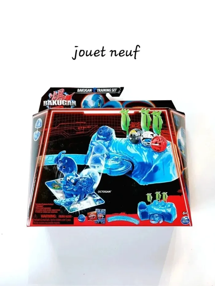 Bakugan Training Set avec thème octogan Aquatic