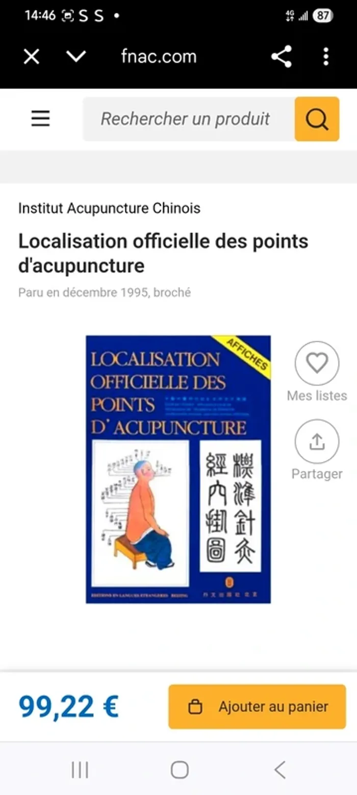 Localisation officielle des points d' acupuncture - photo numéro 17