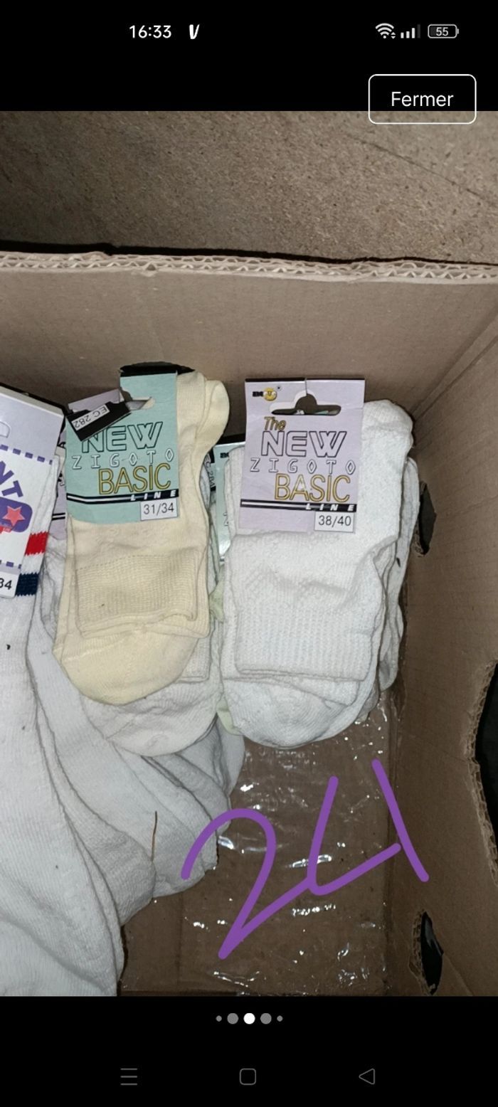 Chausette 1.50€ les 3 paire - photo numéro 6