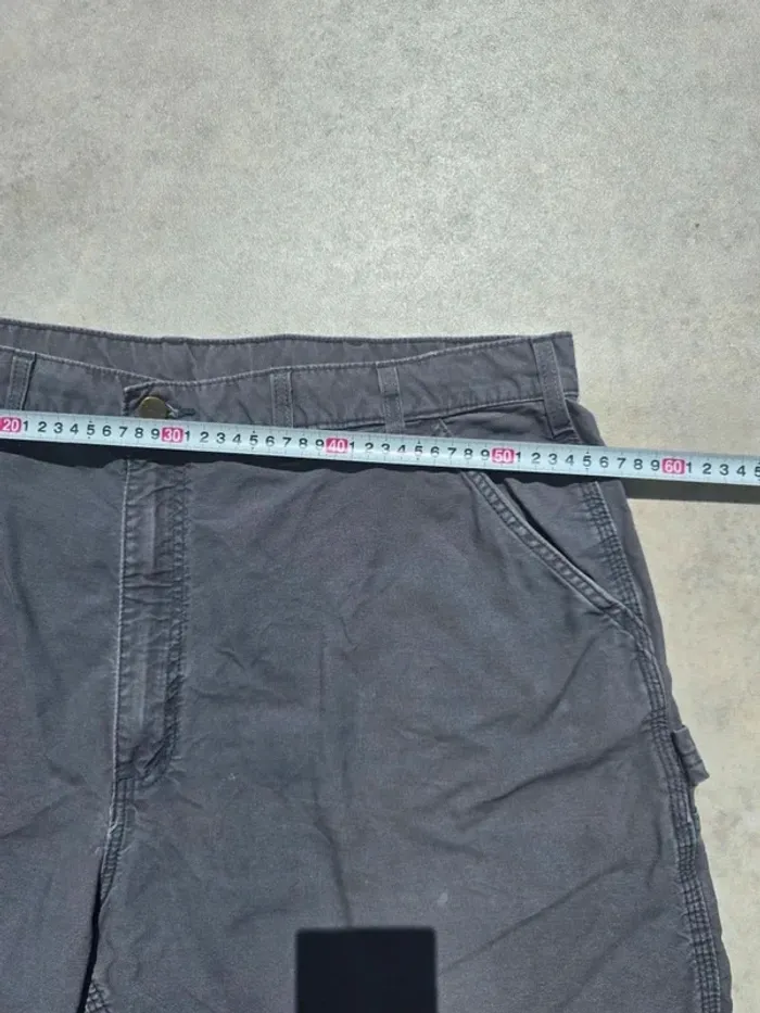 Short Carhartt W46 FR56 gris Homme Men SHO92 - photo numéro 3
