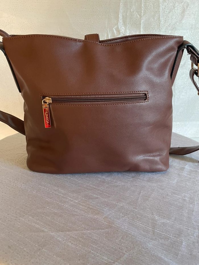 Coup de cœur! Beau sac marron chic Lineca - photo numéro 3