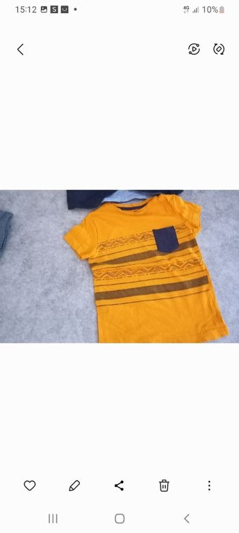 Tshirt manches courtes