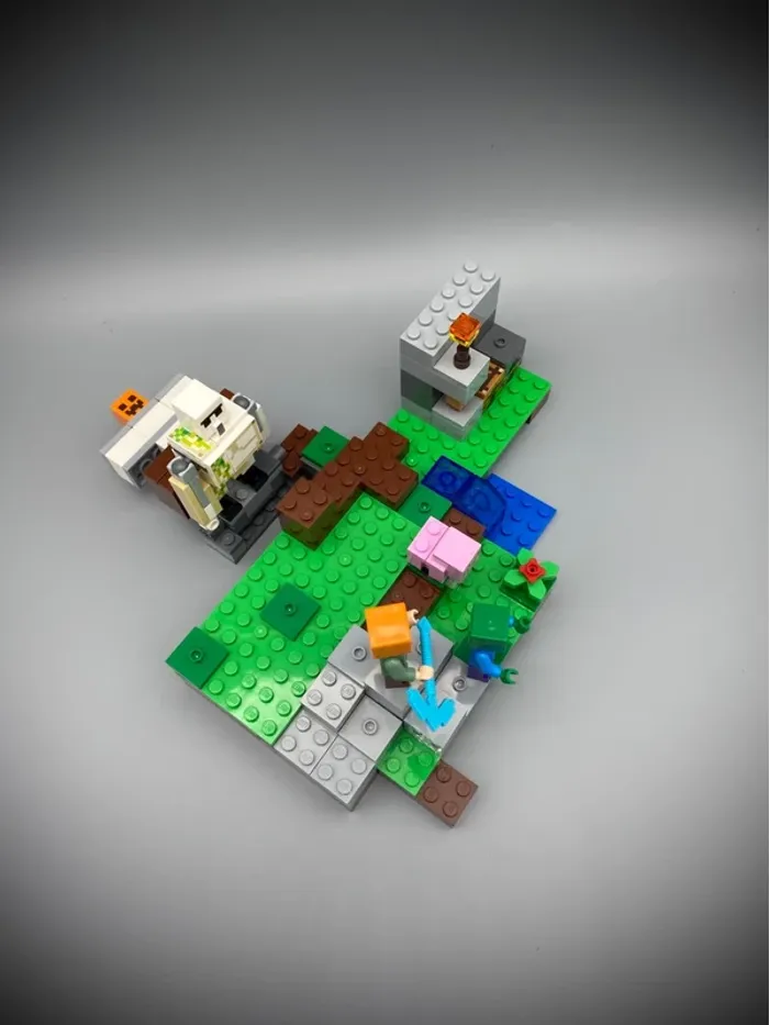 LEGO Minecraft 21123 - Le Golem de Fer - Complet avec Notice - photo numéro 9