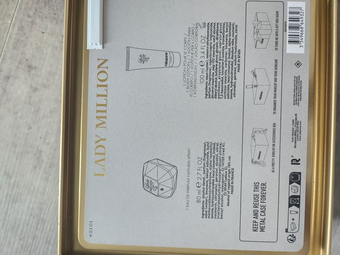 Coffret de parfum Lady million Rabanne - photo numéro 6