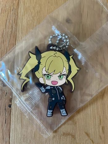 Kaiju No. 8 - Bandai - Porte-clés caoutchouc Kikoru Shinomiya 6 cm