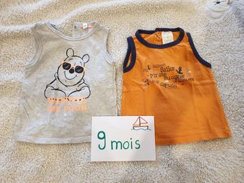 Débardeur garçon 9mois