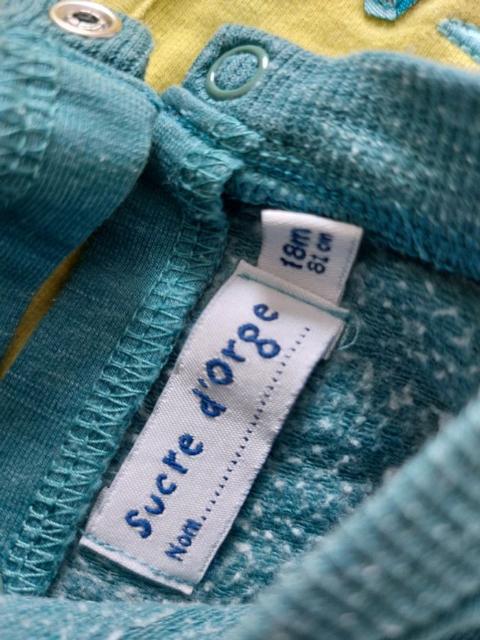 Lot 2 sweat/gilet 18 mois (sucre d'orge et la compagnie des petits ) - photo numéro 2
